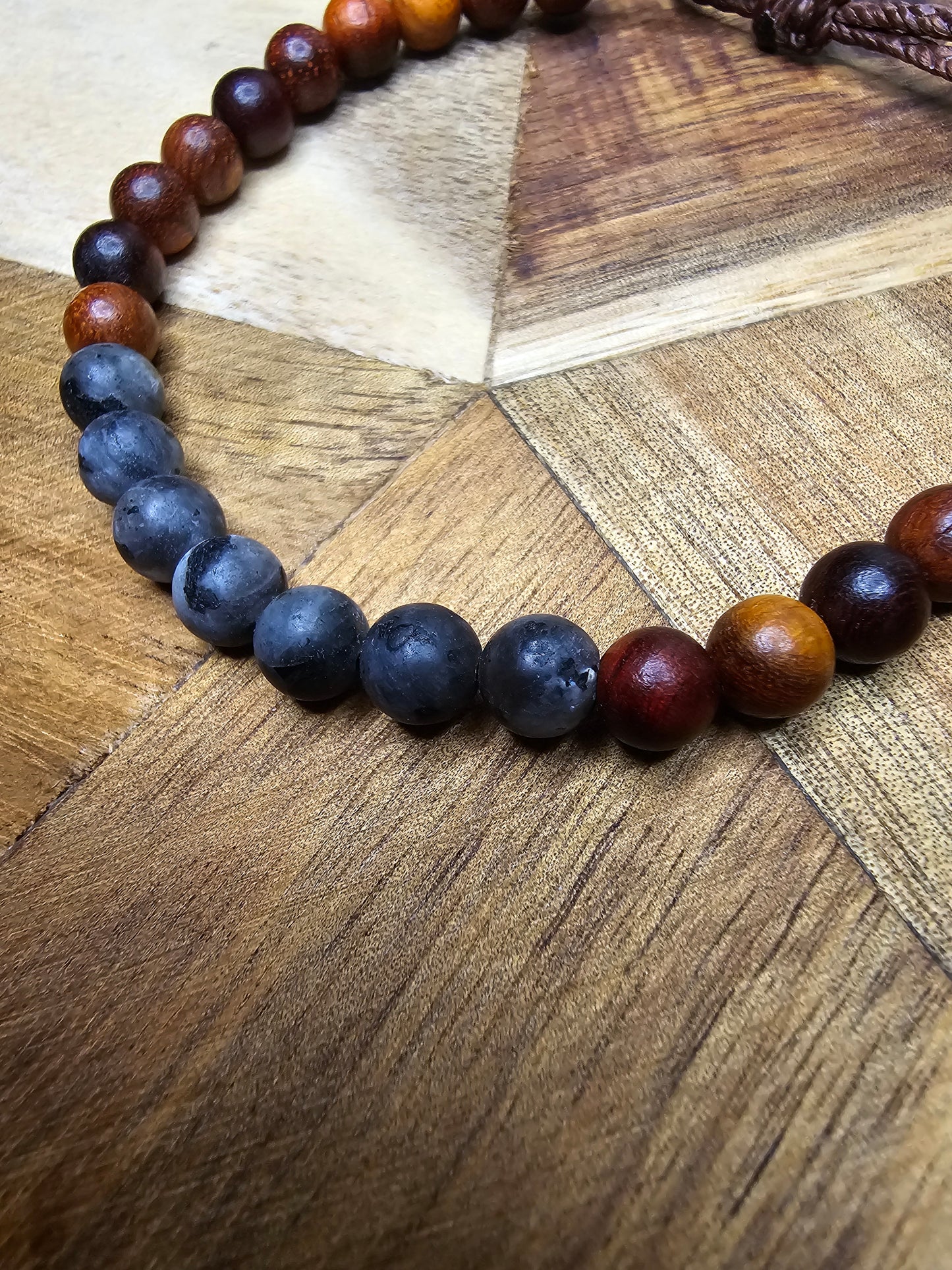 Labradorite & Rosewood