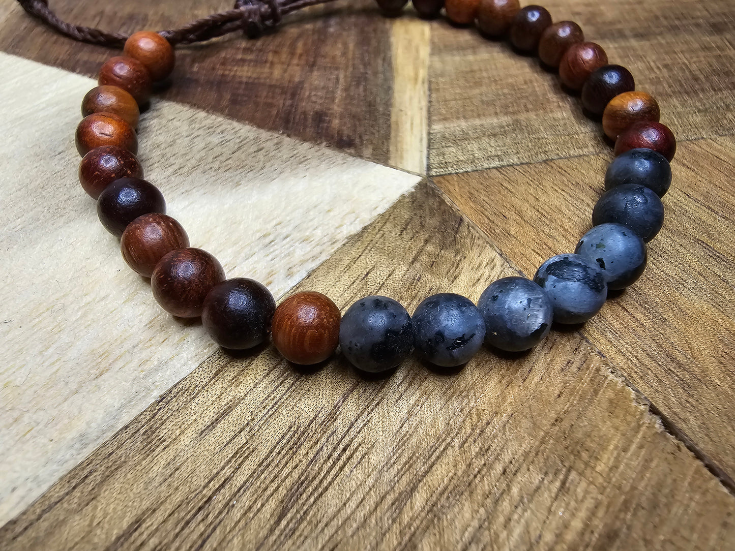 Labradorite & Rosewood